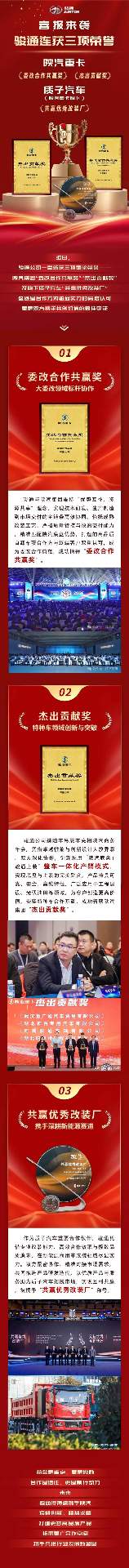 喜报!骏通公司连获陕汽三项殊荣,彰显合作共赢硬实力! 喜报!骏通公司连获陕汽三项殊荣,彰显合作共赢硬实力!
