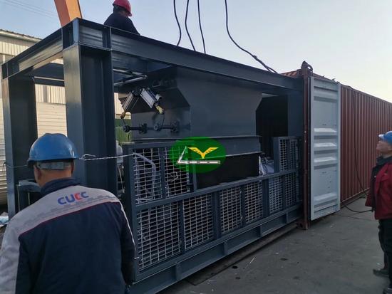 2026开年实拍！首套出口1500型沥青拌合站会装后发货现场