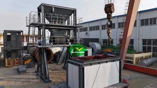 2026开年实拍！首套出口1500型沥青拌合站会装后发货现场