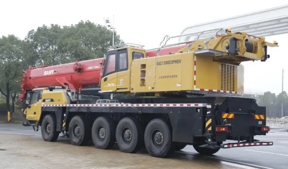 年省8万！三一“电驱节油王”130吨混动起重机有点牛！