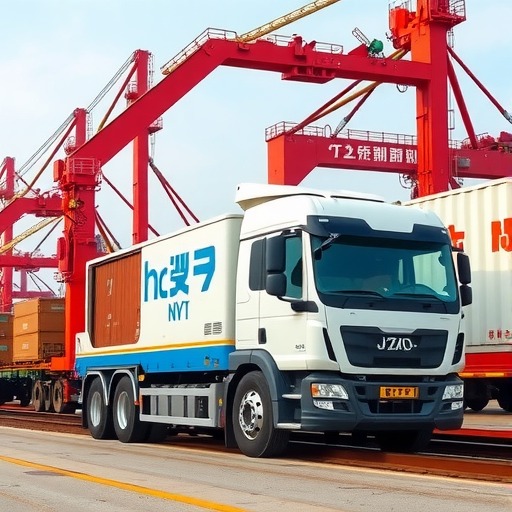 希迪智驾成都国际铁路港无人集卡项目正式开工