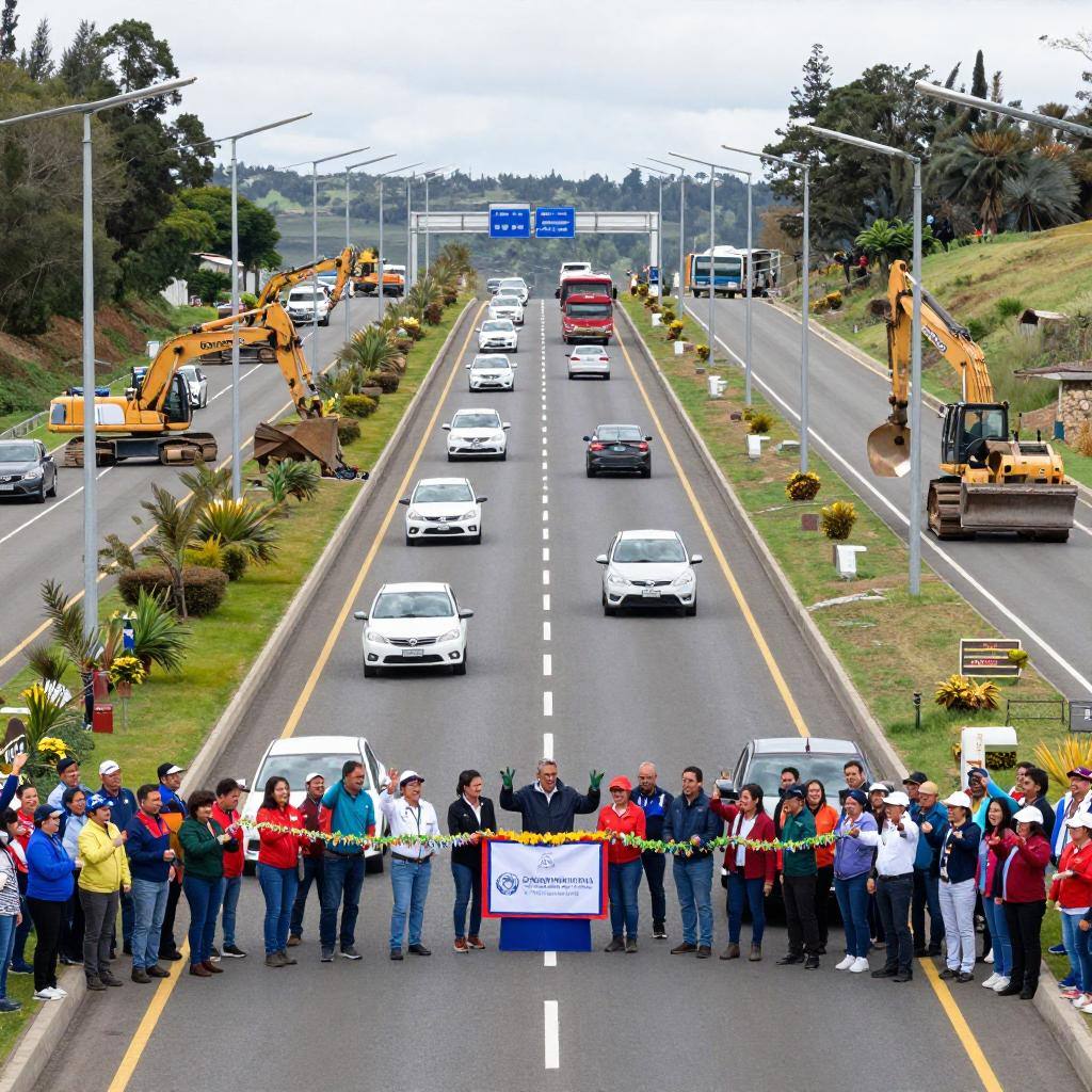 总统点赞！玻利维亚投资最大的在建公路工程全面通车