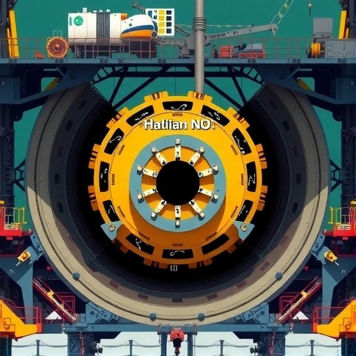 世界最长的海底公路隧道“海天号”盾构机刀盘顺利下井