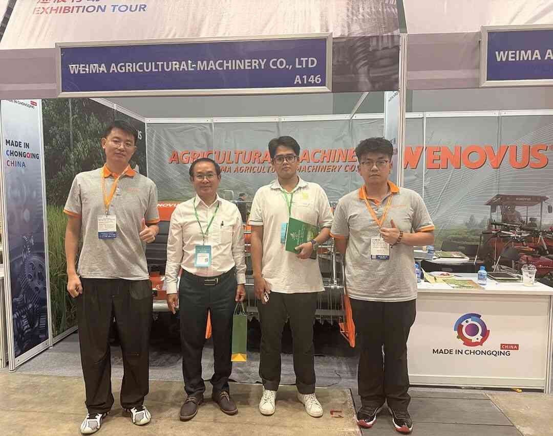 “重庆制造”闪耀越南！威马农机WENOVUS携创新产品亮相胡志明工业机床展