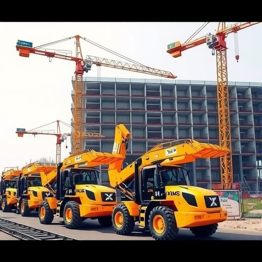 北京市政系统喜迎多台厦工K系轮式装载机