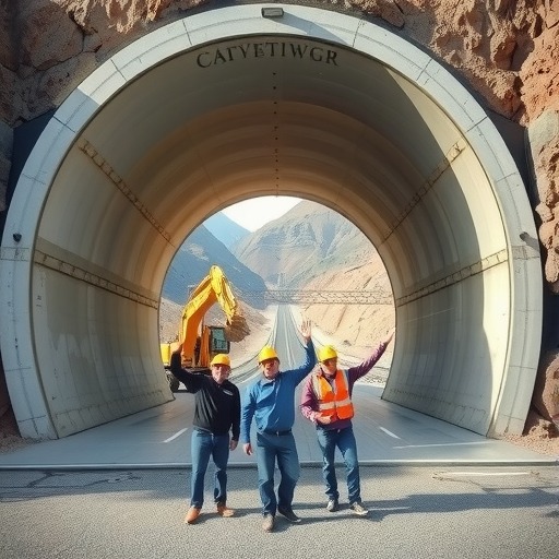 汕梅高速改扩建项目首座隧道贯通 汕梅高速改扩建项目首座隧道贯通