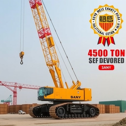 国家级重磅目录,三一自主研发的4500吨履带起重机入选 国家级重磅目录,三一自主研发的4500吨履带起重机入选