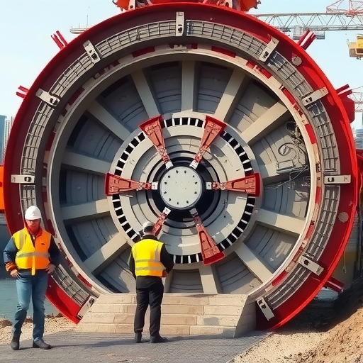 钻城穿河！中国电建最大直径盾构机在深汕高铁始发