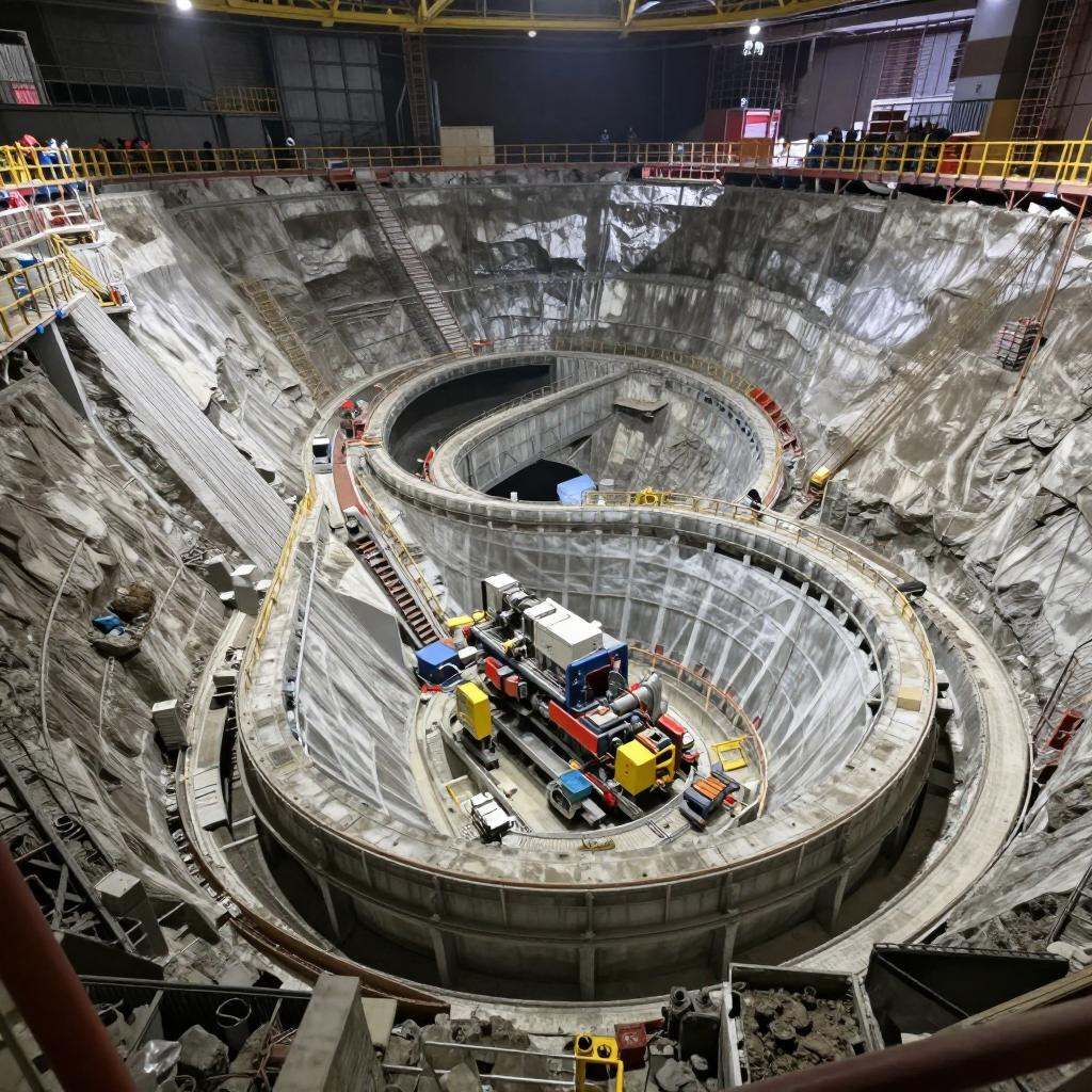 铁建重工“北山1号”TBM助力全球首条大坡度小转弯螺旋隧道贯通