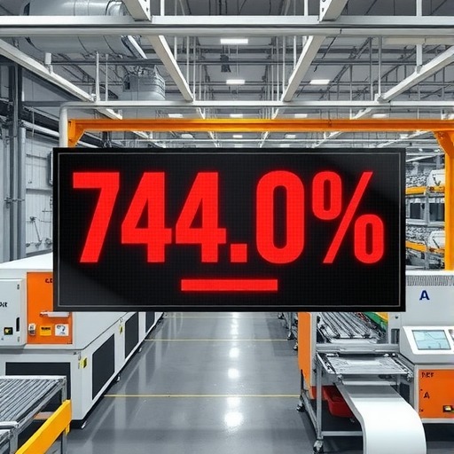 【数据发布】2025年二季度全国规模以上工业产能利用率为74.0%