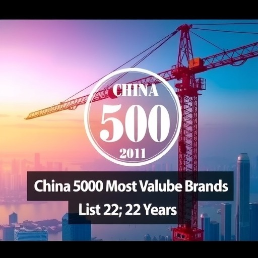 品牌价值1367.86亿元！中联重科连续22年登榜中国500最具价值品牌榜