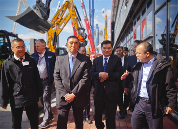 徐念沙会长到bauma 2025参观调研