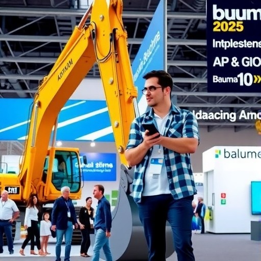 徐念沙会长到bauma 2025参观调研