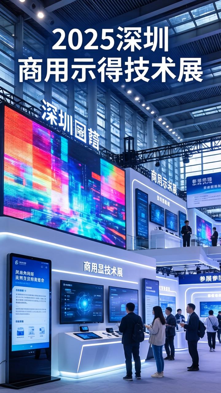2025深圳商用显示技术展亮点抢先看,诚邀您共襄盛举! 2025深圳商用显示技术展亮点抢先看,诚邀您共襄盛举!