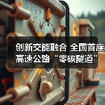 创新交能融合 全国首座高速公路“零碳隧道”清洁能源工程正式开工