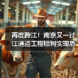 再度跨江！南京又一过江通道工程顺利实现盾构隧道双线贯通