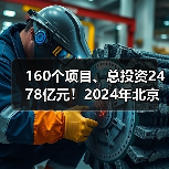 160个项目、总投资2478亿元！2024年北京市第一批重大项目集中开工！