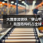大国重器钢铁“穿山甲”!我国盾构机占全球70%市场份额 大国重器钢铁“穿山甲”!我国盾构机占全球70%市场份额