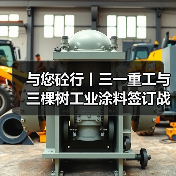 与您砼行丨三一重工与三棵树工业涂料签订战略合作协议 与您砼行丨三一重工与三棵树工业涂料签订战略合作协议