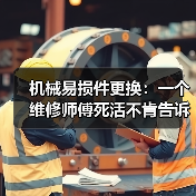 机械易损件更换:一个维修师傅死活不肯告诉你的潜规则 机械易损件更换:一个维修师傅死活不肯告诉你的潜规则