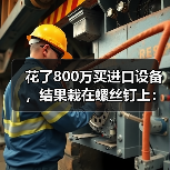 花了800万买进口设备,结果栽在螺丝钉上:数控系统国产化 花了800万买进口设备,结果栽在螺丝钉上:数控系统国产化
