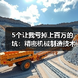 5个让我亏掉上百万的坑:精密机械制造技术的水有多深 5个让我亏掉上百万的坑:精密机械制造技术的水有多深