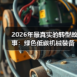 2026年最真实的转型故事:绿色低碳机械装备如何让我的小厂起死回生 2026年最真实的转型故事:绿色低碳机械装备如何让我的小厂起死回生