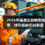 2026年最真实的转型故事:绿色低碳机械装备如何让我的小厂起死回生 2026年最真实的转型故事:绿色低碳机械装备如何让我的小厂起死回生