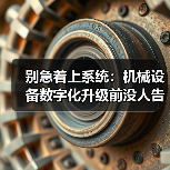 别急着上系统:机械设备数字化升级前没人告诉你的3个坑 别急着上系统:机械设备数字化升级前没人告诉你的3个坑