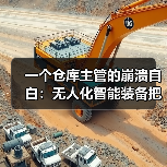 一个仓库主管的崩溃自白:无人化智能装备把我整不会了 一个仓库主管的崩溃自白:无人化智能装备把我整不会了