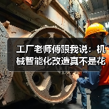 工厂老师傅跟我说:机械智能化改造真不是花钱就能成 工厂老师傅跟我说:机械智能化改造真不是花钱就能成