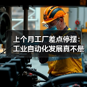 上个月工厂差点停摆:工业自动化发展真不是喊口号 上个月工厂差点停摆:工业自动化发展真不是喊口号