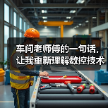 车间老师傅的一句话,让我重新理解数控技术革新 车间老师傅的一句话,让我重新理解数控技术革新