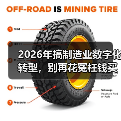 2026年搞制造业数字化转型，别再花冤枉钱买教训了