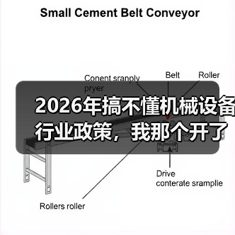 2026年搞不懂机械设备行业政策,我那个开了3年厂的朋友差点关门 2026年搞不懂机械设备行业政策,我那个开了3年厂的朋友差点关门