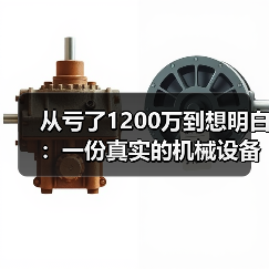 从亏了1200万到想明白:一份真实的机械设备行业分析 从亏了1200万到想明白:一份真实的机械设备行业分析