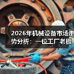 2026年机械设备市场走势分析:一位工厂老板的亏损与自救 2026年机械设备市场走势分析:一位工厂老板的亏损与自救
