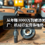 从年赚3000万到被迫关厂:机械行业竞争格局正在杀死谁? 从年赚3000万到被迫关厂:机械行业竞争格局正在杀死谁?