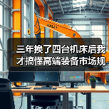 三年换了四台机床后我才搞懂高端装备市场规模 三年换了四台机床后我才搞懂高端装备市场规模