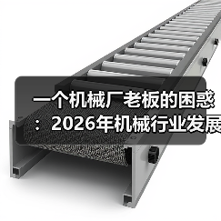 一个机械厂老板的困惑:2026年机械行业发展现状到底怎么样? 一个机械厂老板的困惑:2026年机械行业发展现状到底怎么样?