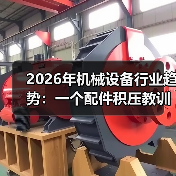 2026年机械设备行业趋势:一个配件积压教训换来的3个判断 2026年机械设备行业趋势:一个配件积压教训换来的3个判断