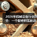 2026年机械设备行业趋势:一个配件积压教训换来的3个判断 2026年机械设备行业趋势:一个配件积压教训换来的3个判断