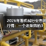 2026年看机械行业市场行情：一个老采购的3个真实观察