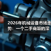 2026年机械设备市场走势:一个二手商贩的深夜电话 2026年机械设备市场走势:一个二手商贩的深夜电话