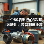 一个80后老板的3次踩坑教训：装备制造业高质量发展不是喊口号
