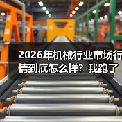 2026年机械行业市场行情到底怎么样？我跑了一圈工厂后傻眼了