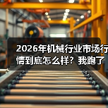 2026年机械行业市场行情到底怎么样？我跑了一圈工厂后傻眼了