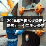 2026年看机械设备市场走势:一个二手设备商的真实生存笔记 2026年看机械设备市场走势:一个二手设备商的真实生存笔记