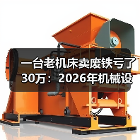 一台老机床卖废铁亏了30万：2026年机械设备行业前瞻