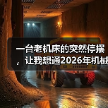 一台老机床的突然停摆，让我想通2026年机械设备行业前瞻